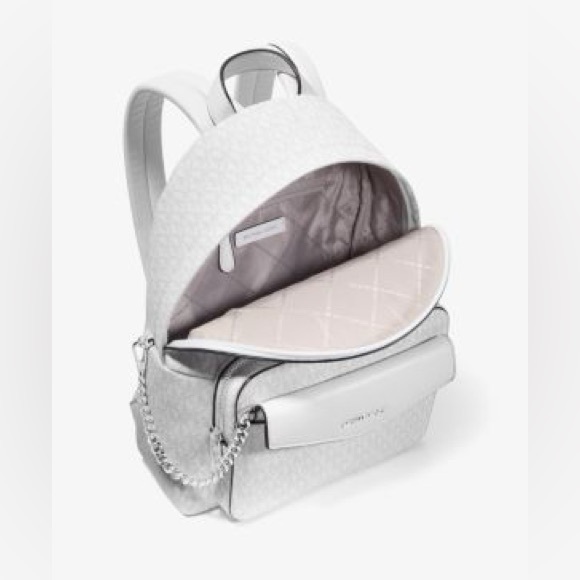 NWOT Michael kors 2 in 1 back pack with detachable card case! - Picture 3 of 12